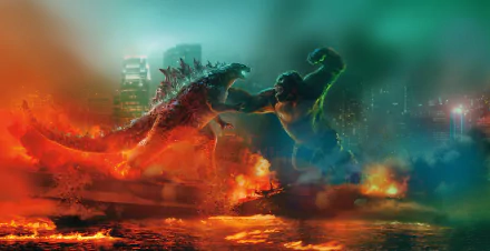 movie Godzilla vs Kong HD Desktop Wallpaper | Background Image