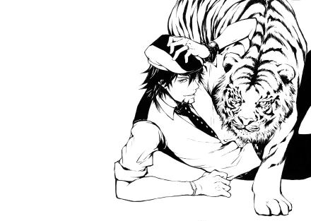Kotetsu T. Kaburagi Anime Tiger & Bunny HD Desktop Wallpaper | Background Image