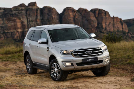 silver car SUV car Ford vehicle Ford Everest HD Desktop Wallpaper | Background Image