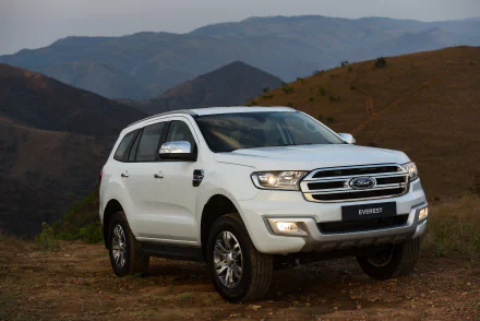 silver car SUV car Ford vehicle Ford Everest HD Desktop Wallpaper | Background Image