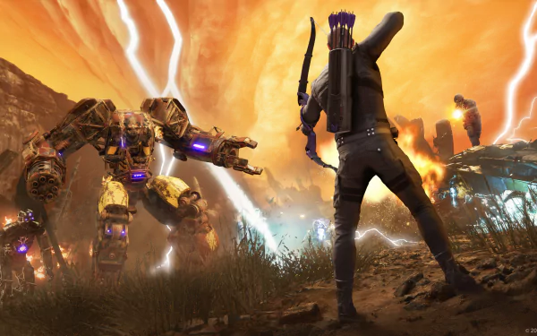 video game Marvel's Avengers HD Desktop Wallpaper | Background Image