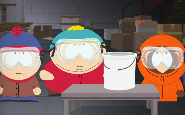Kenny McCormick Eric Cartman Stan Marsh TV Show South Park HD Desktop Wallpaper | Background Image
