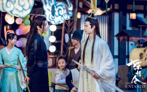 TV Show The Untamed Lan Wangji Lan Zhan Wang Yibo Wei Ying Wei Wuxian Xiao Zhan HD Wallpaper | Background Image