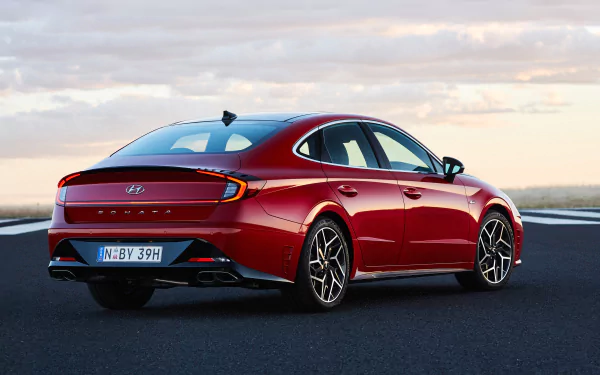 car Hyundai Hyundai Sonata vehicle Hyundai Sonata N Line HD Desktop Wallpaper | Background Image