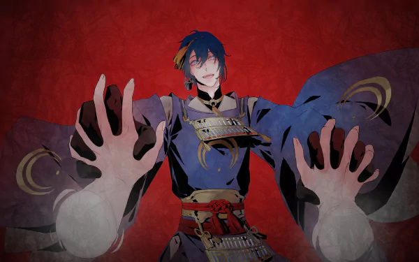 Mikazuki Munechika Anime Touken Ranbu HD Desktop Wallpaper | Background Image