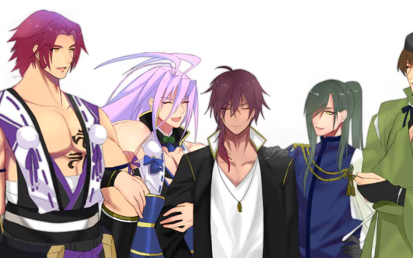 Sengo Muramasa (Touken Ranbu) Ookurikara (Touken Ranbu) Nikkari Aoe Monoyoshi Sadamune Anime Touken Ranbu HD Desktop Wallpaper | Background Image