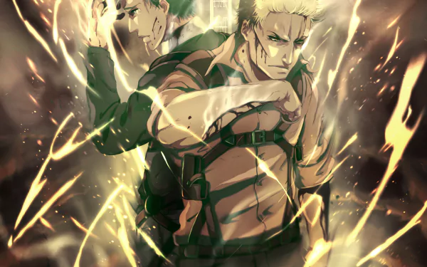 Reiner Braun Bertolt Hoover Anime Attack on Titan HD Desktop Wallpaper | Background Image