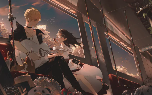 Anime Mr Love: Queen's Choice HD Desktop Wallpaper | Background Image