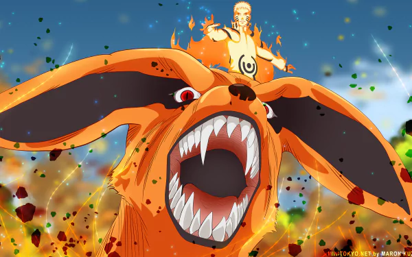 Kyūbi (Naruto) Naruto Uzumaki Anime Naruto HD Desktop Wallpaper | Background Image
