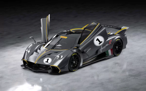 supercar silver car car Pagani Pagani Huayra vehicle Pagani Huayra R HD Desktop Wallpaper | Background Image