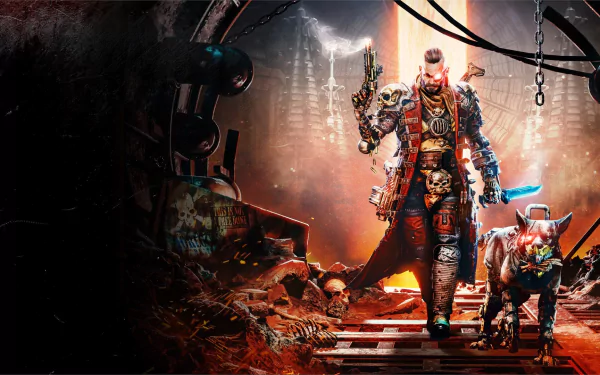 video game Necromunda: Hired Gun HD Desktop Wallpaper | Background Image