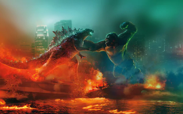 movie Godzilla vs Kong HD Desktop Wallpaper | Background Image