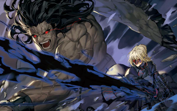 Berserker (Fate/stay night) Saber Alter Artoria Pendragon Anime Fate/Stay Night HD Desktop Wallpaper | Background Image