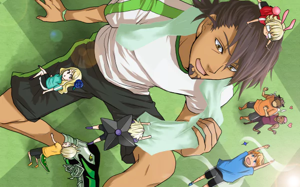 Barnaby Brooks Jr. Kotetsu T. Kaburagi Anime Tiger & Bunny HD Desktop Wallpaper | Background Image