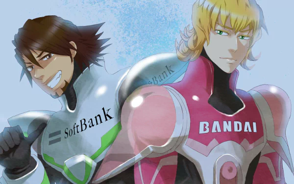 Barnaby Brooks Jr. Kotetsu T. Kaburagi Anime Tiger & Bunny HD Desktop Wallpaper | Background Image