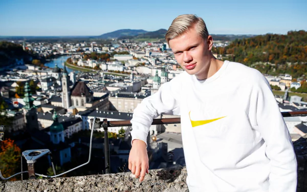 Norwegian soccer Erling Haaland Sports HD Desktop Wallpaper | Background Image