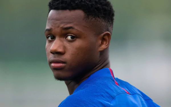 Spanish soccer Ansu Fati Sports HD Desktop Wallpaper | Background Image