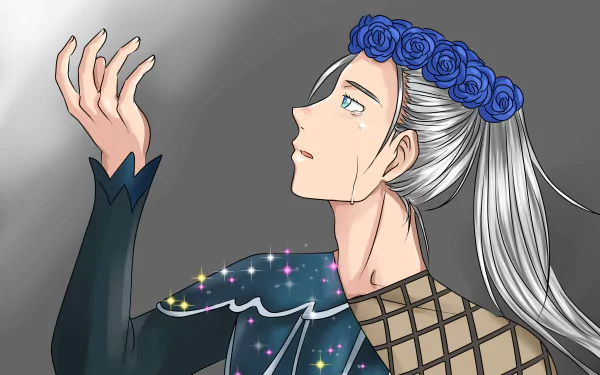 Victor Nikiforov Anime Yuri!!! on ICE HD Desktop Wallpaper | Background Image
