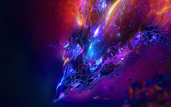 Abstract Fluid HD Desktop Wallpaper | Background Image
