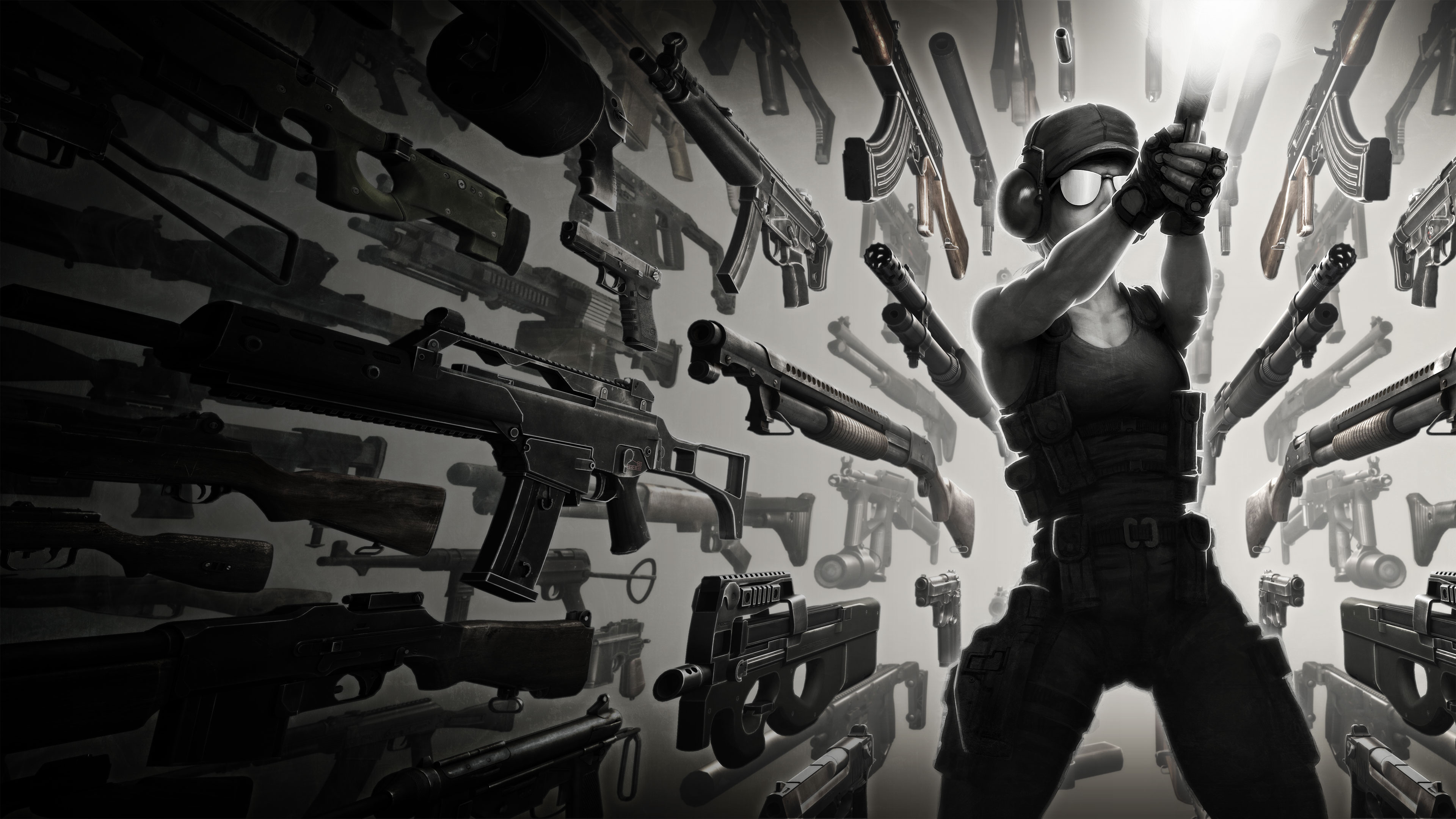 Video Game Gun Club VR HD Wallpaper | Background Image