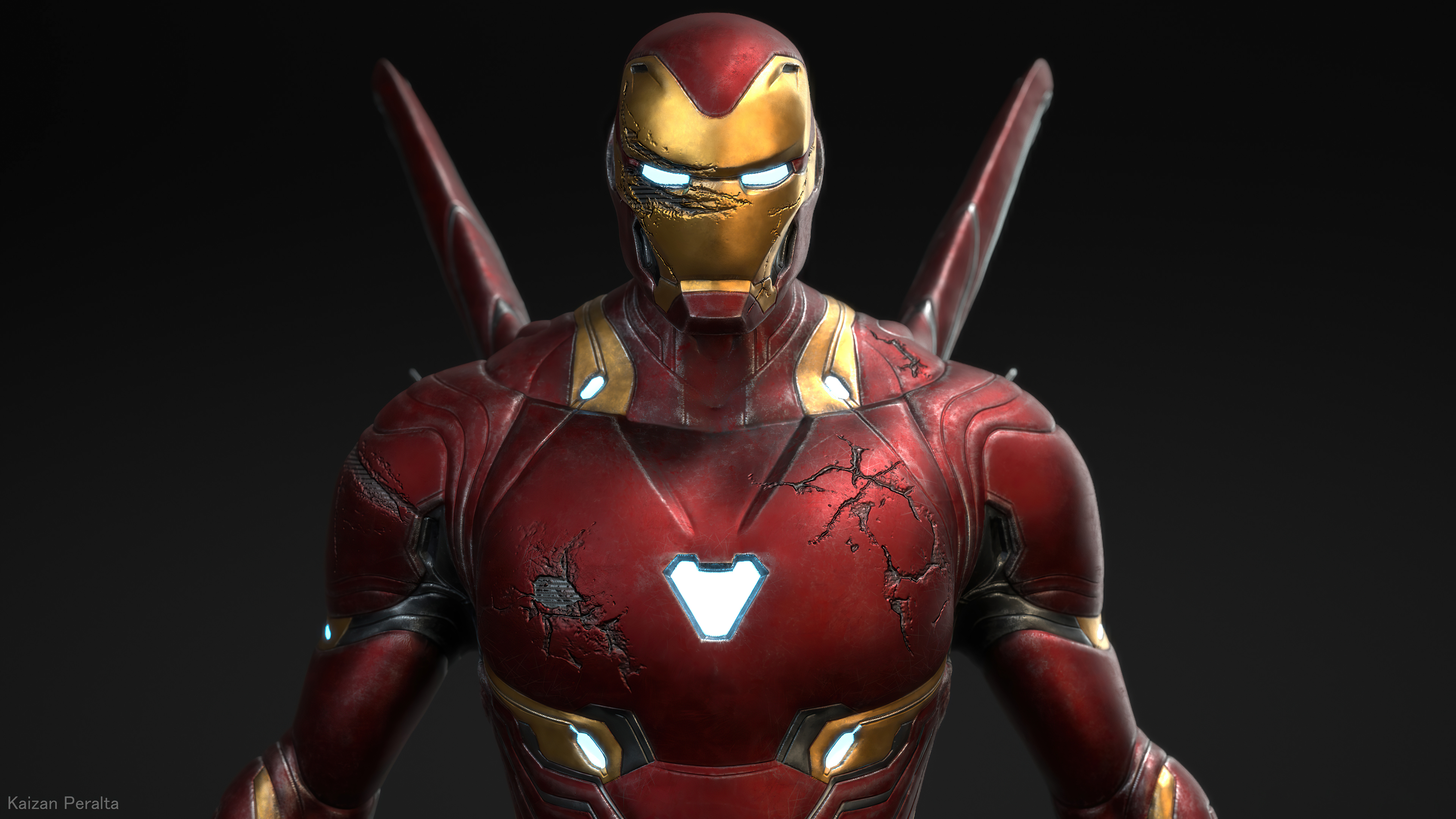 Iron Man 4k Ultra HD Wallpaper by Kaizan Peralta