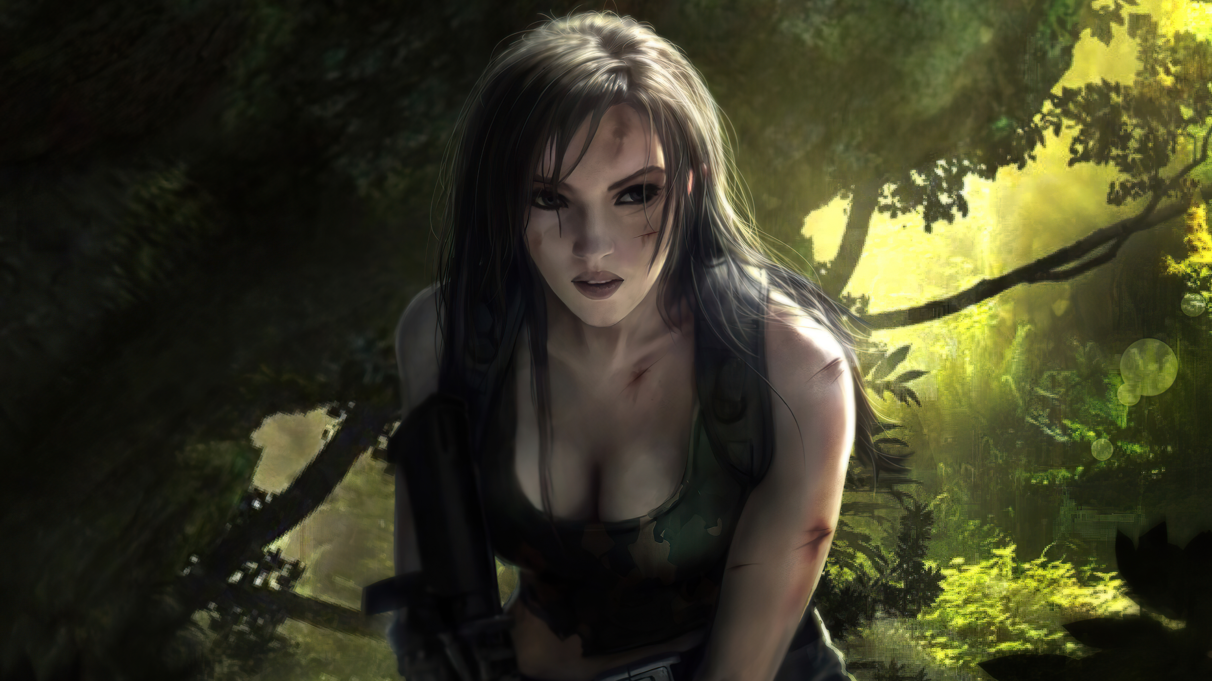 Video Game Tomb Raider 4k Ultra HD Wallpaper by Huan Ye