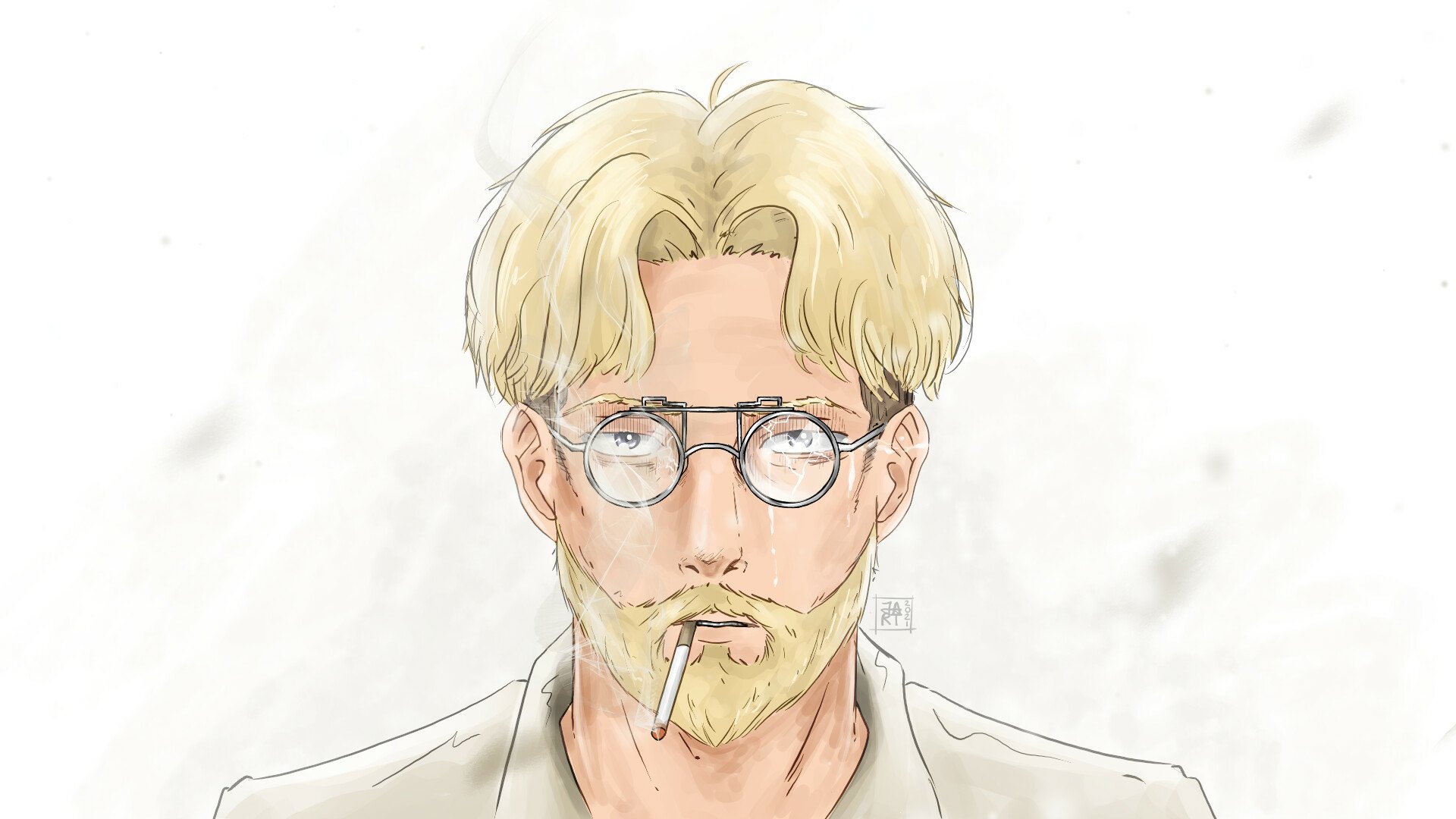 Download Zeke Yeager Anime Attack On Titan HD Wallpaper by J A R T