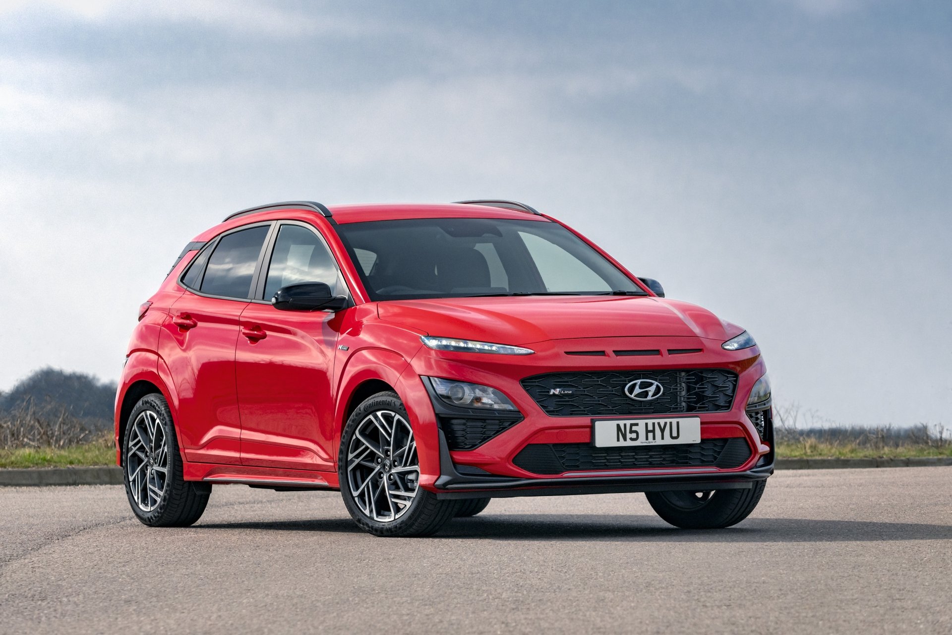 Download SUV Compact Car Car Hyundai Vehicle Hyundai Kona 4k Ultra HD Wallpaper