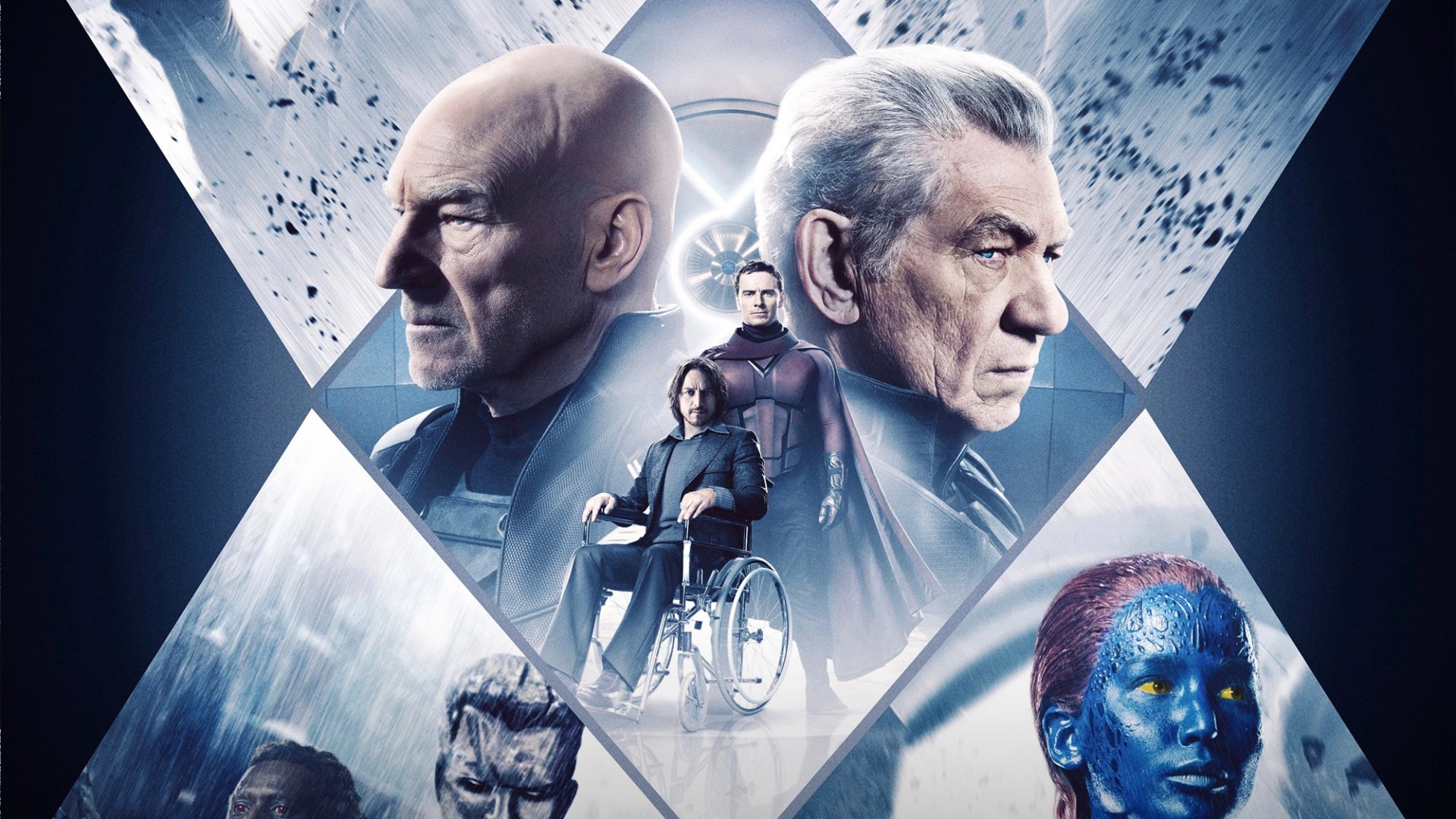 Download Charles Xavier Mystique (Marvel Comics) Ian McKellen Patrick Stewart Magneto (Marvel Comics) Michael Fassbender Professor X James McAvoy Movie X-Men: Days Of Future Past HD Wallpaper