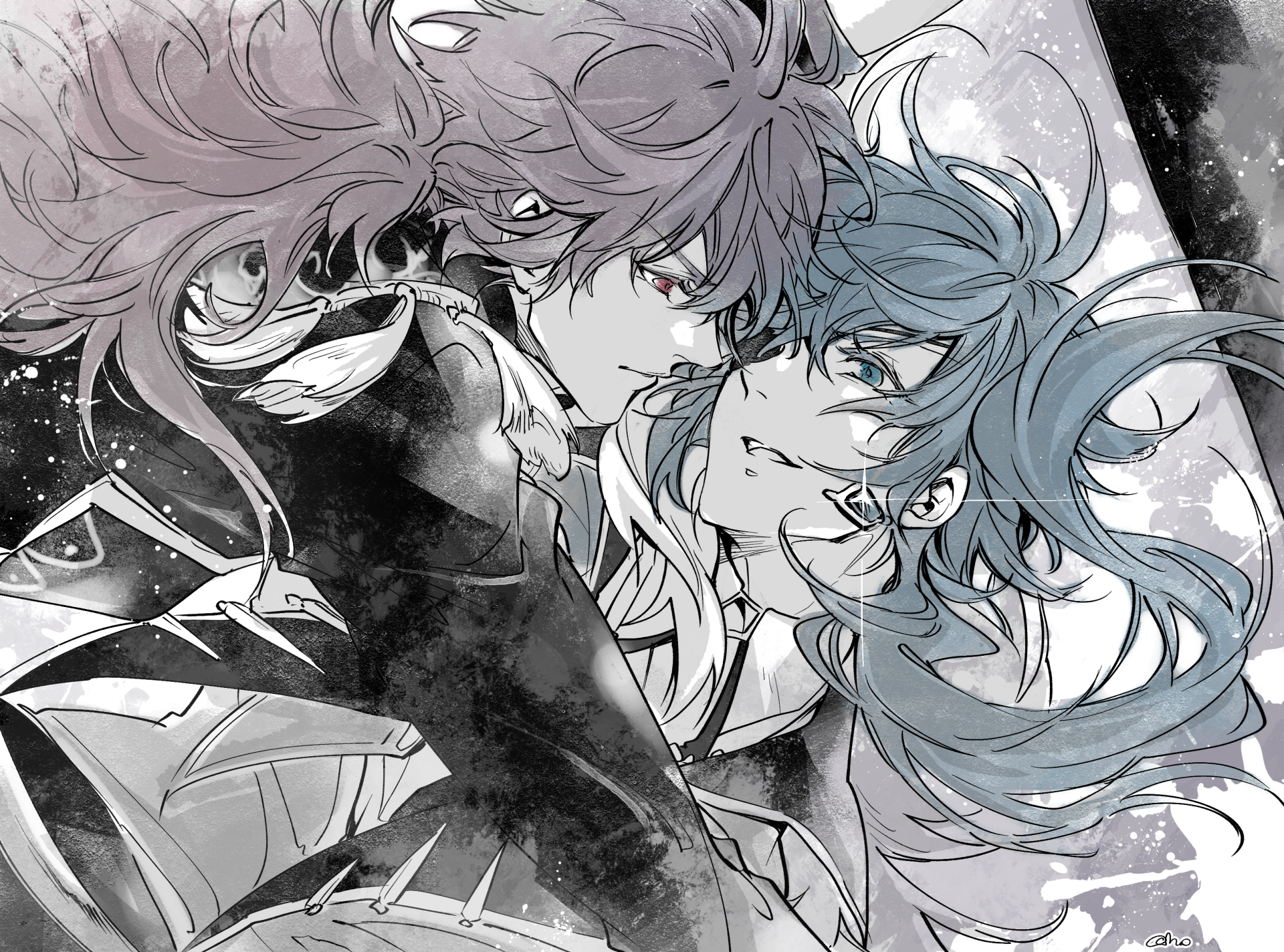 Download Diluc (Genshin Impact) Kaeya (Genshin Impact) Video Game Genshin Impact HD Wallpaper by merry