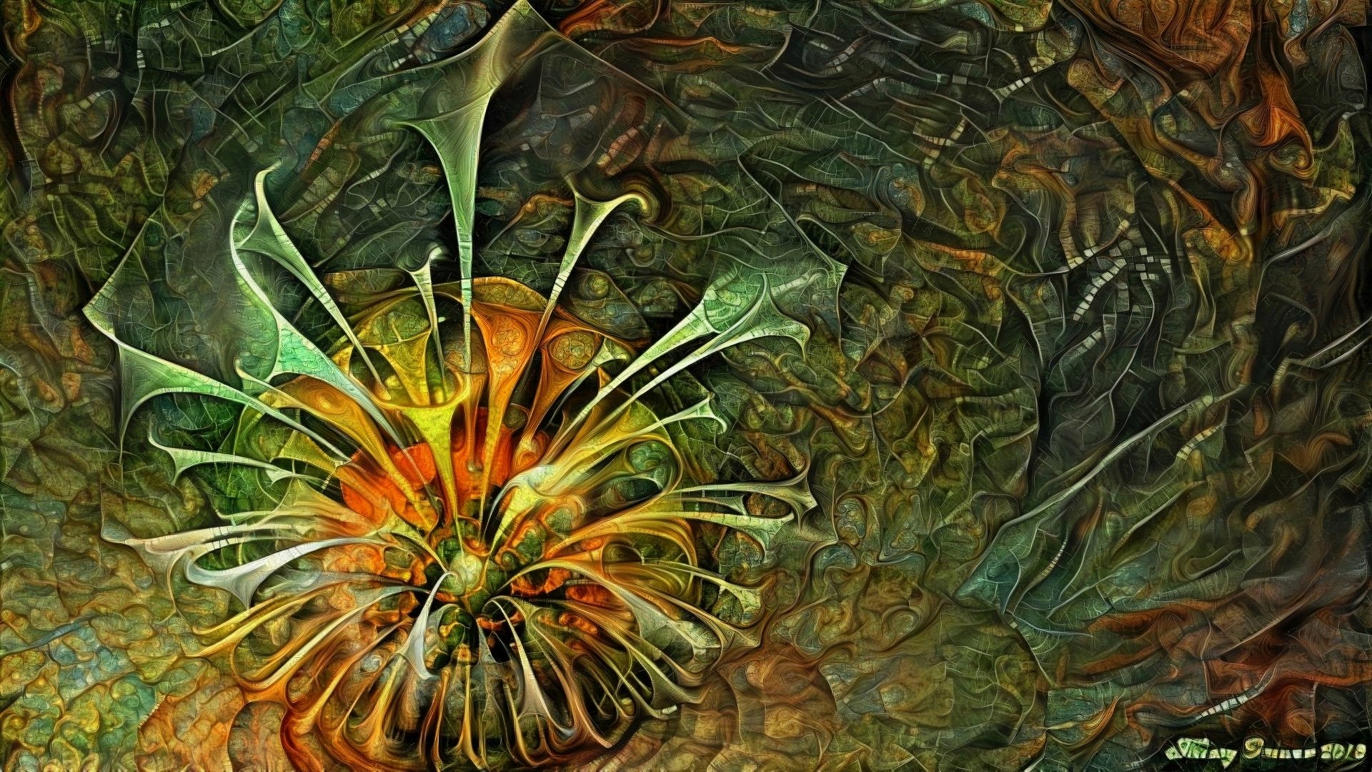 Singing Flower by schizo