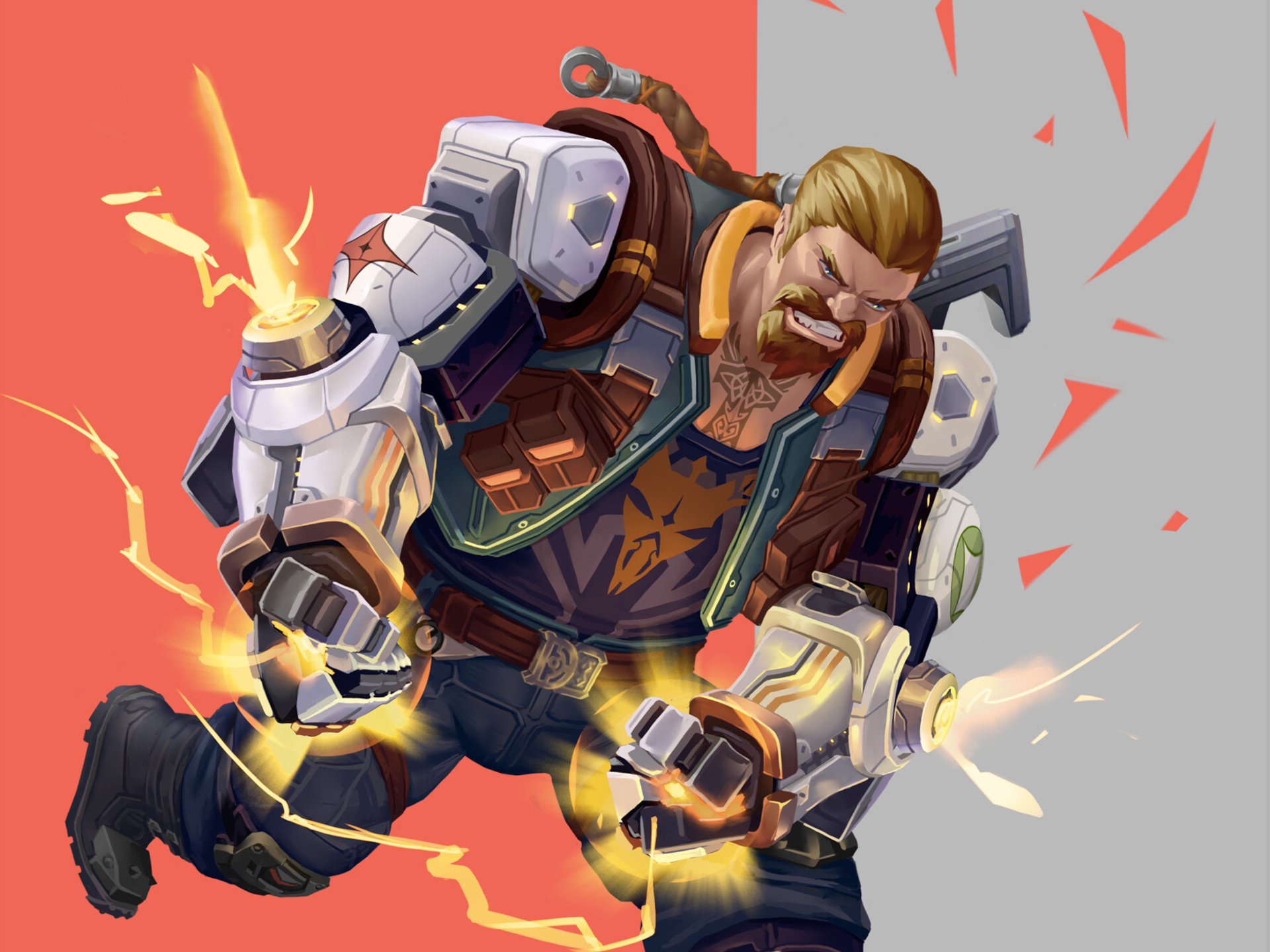 Download Breach (Valorant) Video Game Valorant HD Wallpaper