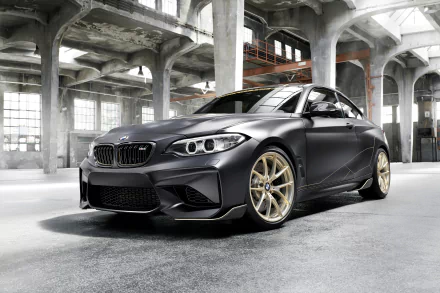 black car car BMW F87 BMW vehicle BMW M2 HD Desktop Wallpaper | Background Image
