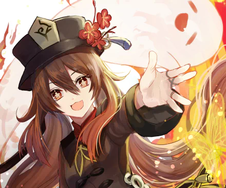 Hu Tao video game Genshin Impact HD Desktop Wallpaper | Background Image