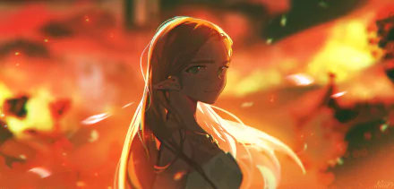 Princess Zelda video game The Legend of Zelda: Breath of the Wild HD Desktop Wallpaper | Background Image