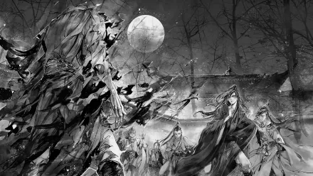 Jin Ling Lan Sizhui Wei Wuxian Nie Mingjue Anime Mo Dao Zu Shi HD Desktop Wallpaper | Background Image
