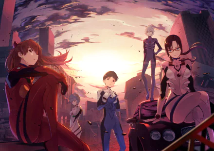 blue eyes brown eyes glasses red eyes blue hair white hair brown hair black hair Mari Makinami Illustrious Kaworu Nagisa Rei Ayanami Shinji Ikari Asuka Langley Sohryu Anime Neon Genesis Evangelion HD Desktop Wallpaper | Background Image