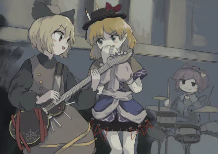 Satori Komeiji Parsee Mizuhashi Yamame Kurodani Anime Touhou HD Desktop Wallpaper | Background Image