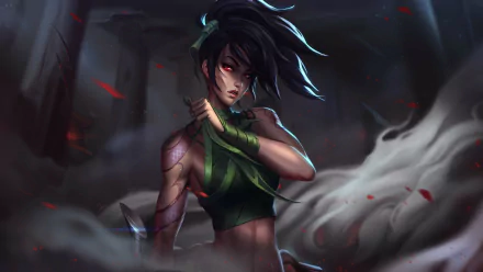 Akali (League Of Legends) video game League Of Legends HD Desktop Wallpaper | Background Image