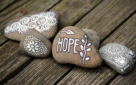 decorative nature stone HD Desktop Wallpaper | Background Image