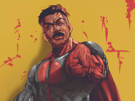 Omni-Man TV Show Invincible HD Desktop Wallpaper | Background Image