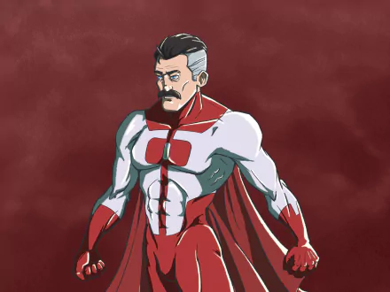 Omni-Man TV Show Invincible HD Desktop Wallpaper | Background Image
