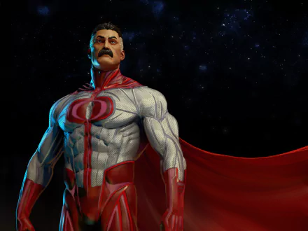 Omni-Man TV Show Invincible HD Desktop Wallpaper | Background Image