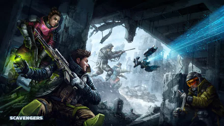 video game Scavengers HD Desktop Wallpaper | Background Image