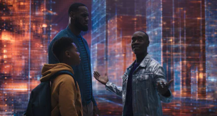 Cedric Joe Don Cheadle LeBron James movie Space Jam 2 HD Desktop Wallpaper | Background Image