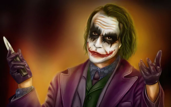 DC Comics Comic Joker Heath Ledger HD Desktop Wallpaper | Background Image