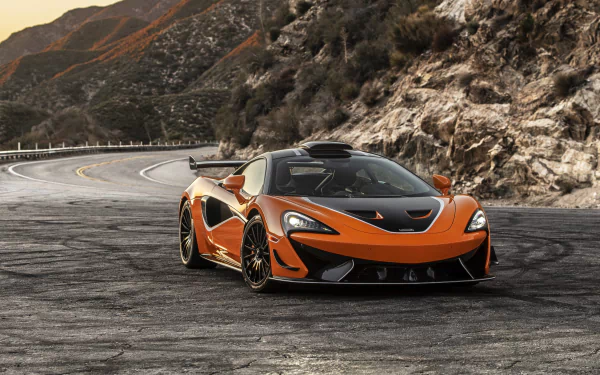 supercar orange car car McLaren vehicle McLaren 620R HD Desktop Wallpaper | Background Image