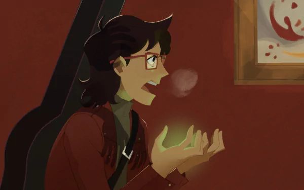 brown hair glasses Ryan Akagi TV Show Infinity Train HD Desktop Wallpaper | Background Image