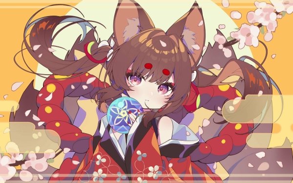 Anime Azur Lane Amagi-chan HD Wallpaper | Background Image