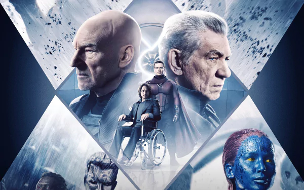 Charles Xavier Mystique (Marvel Comics) Ian McKellen Patrick Stewart Magneto (Marvel Comics) Michael Fassbender Professor X James McAvoy movie X-Men: Days of Future Past HD Desktop Wallpaper | Background Image